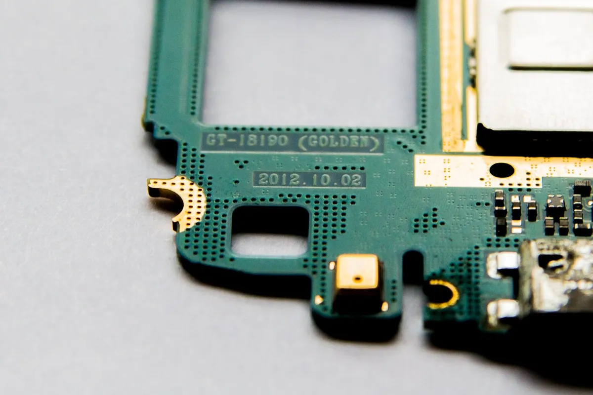 circuit board closeup