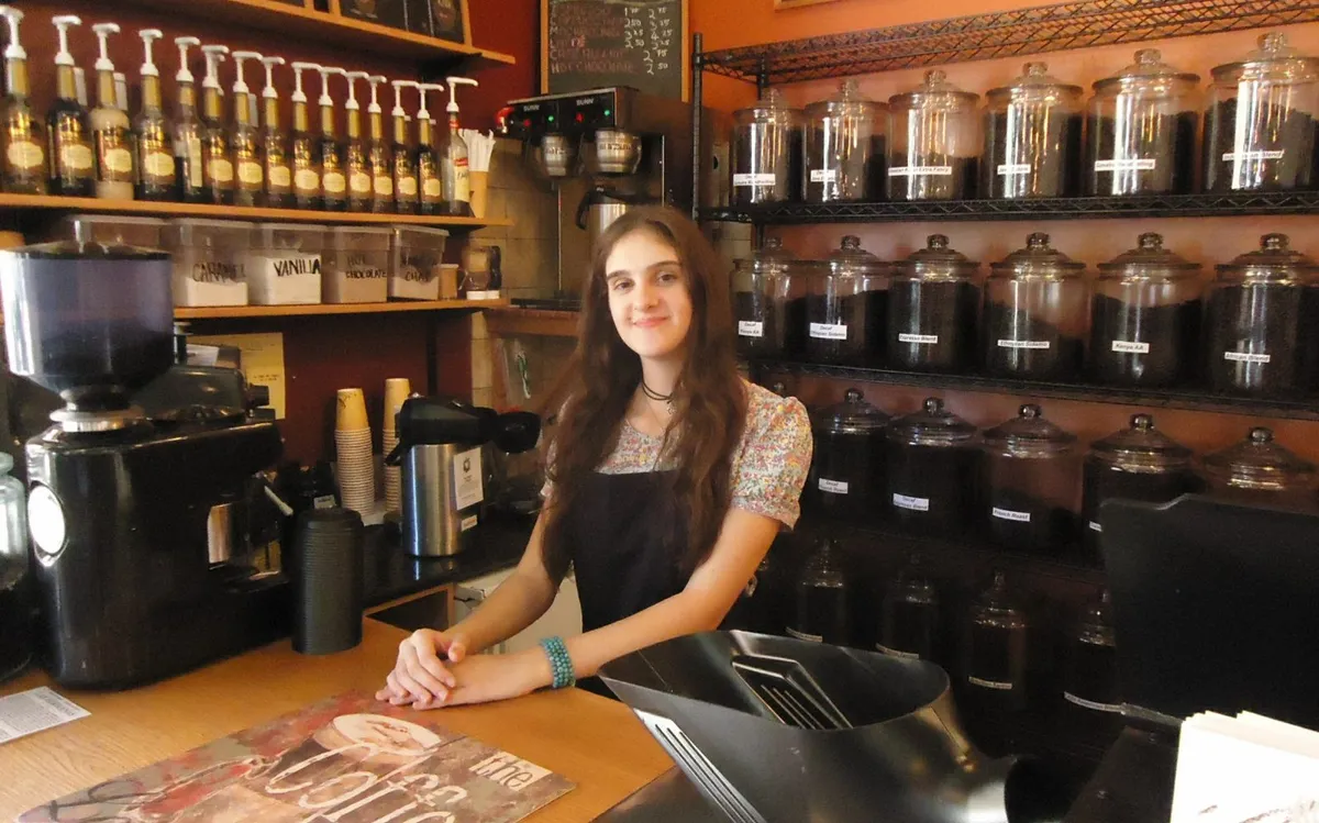 coffee shop counter
