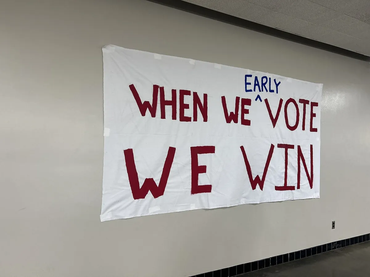 campaign rally signs