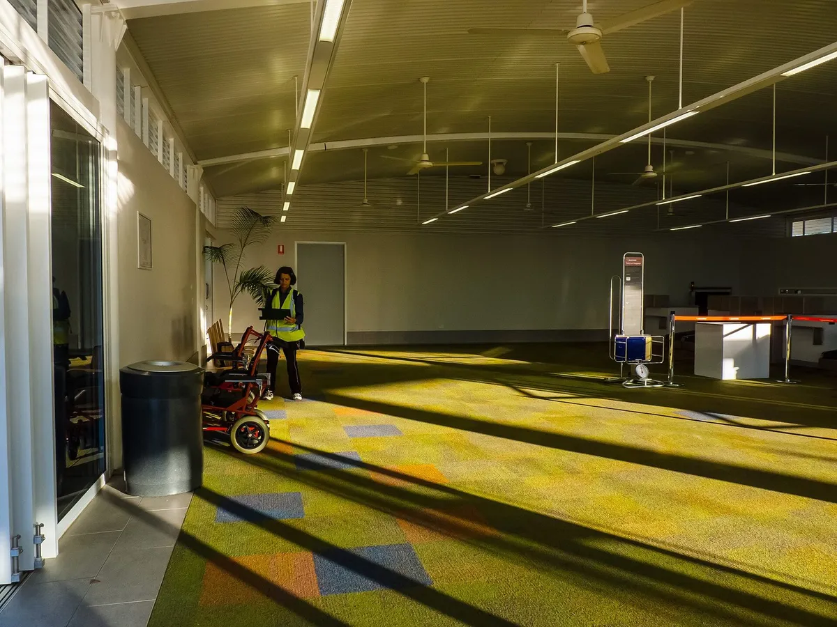 airport terminal wheelchair
