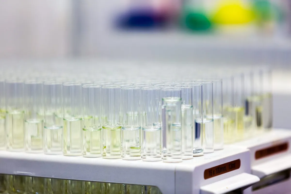 pharmaceutical lab vials