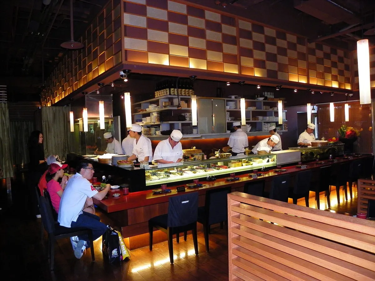 sushi counter restaurant