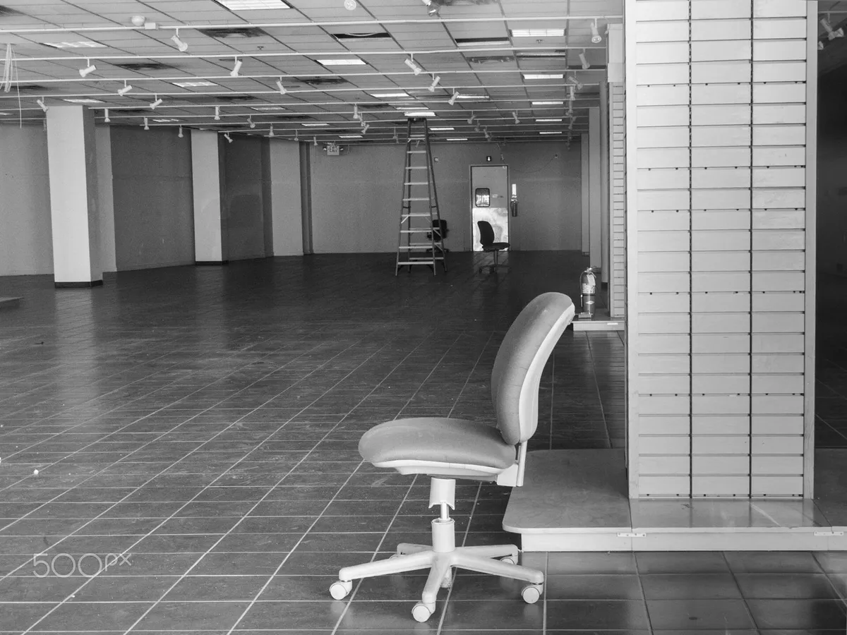 empty office chairs