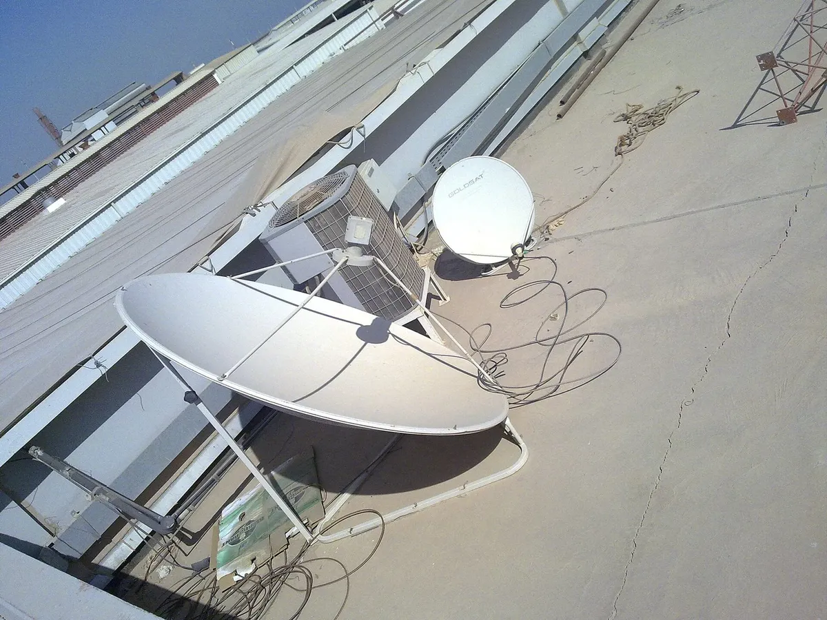 satellite antenna dish