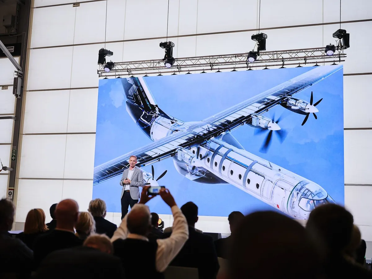 hybrid electric aircraft hangar