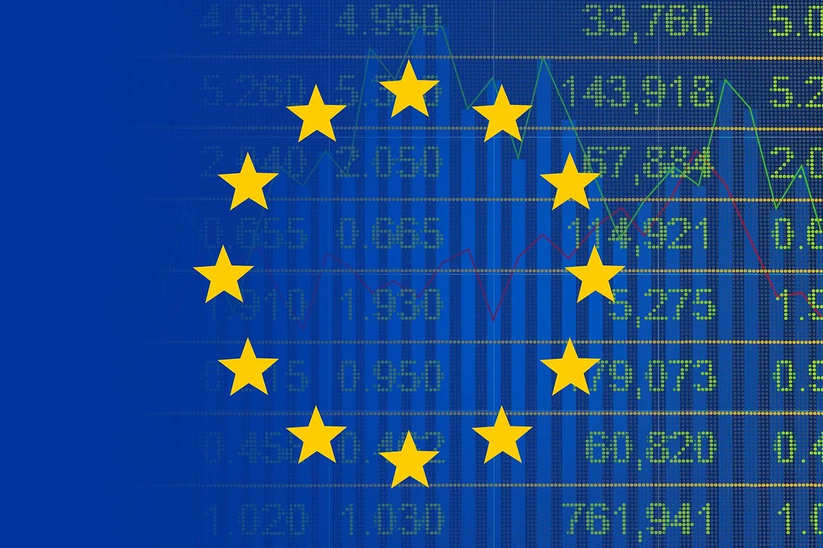 stock market ticker screen