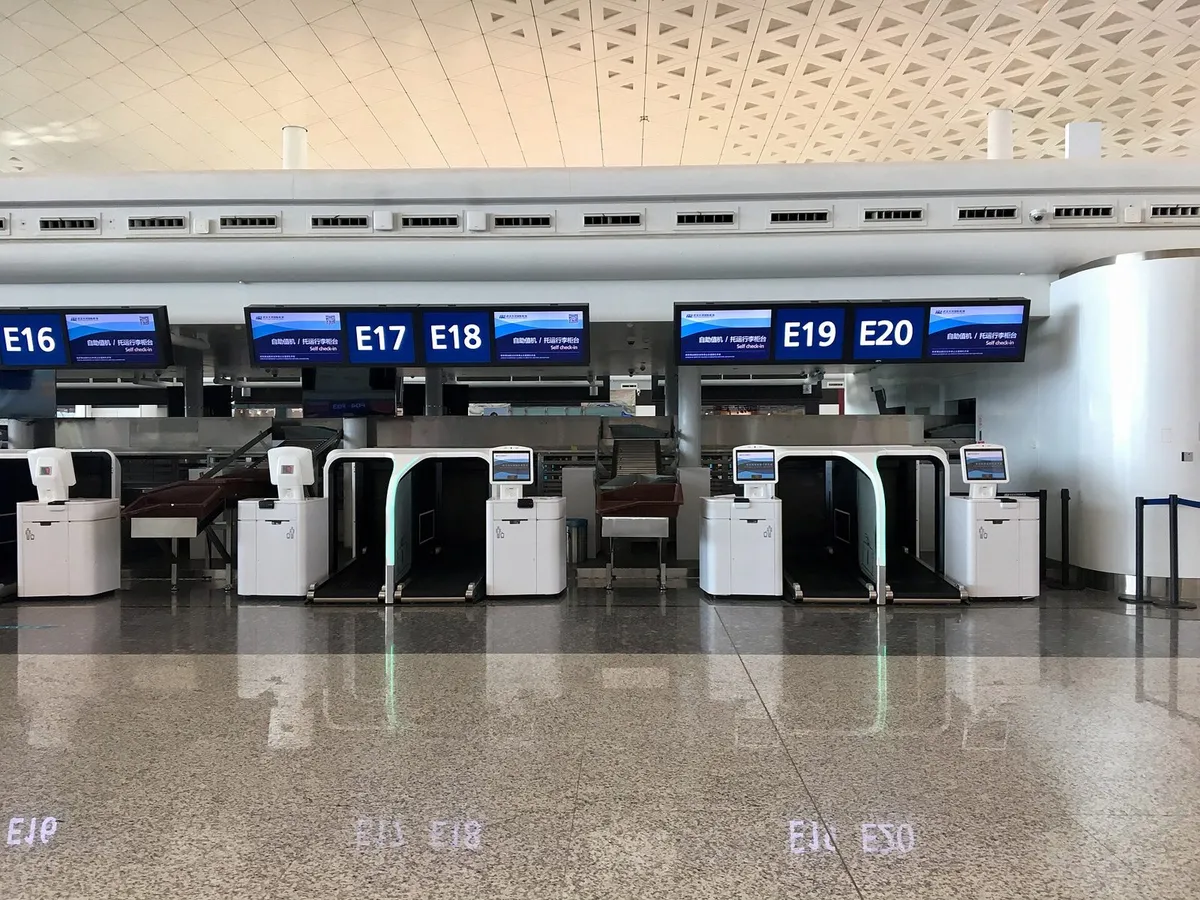 airport baggage check-in