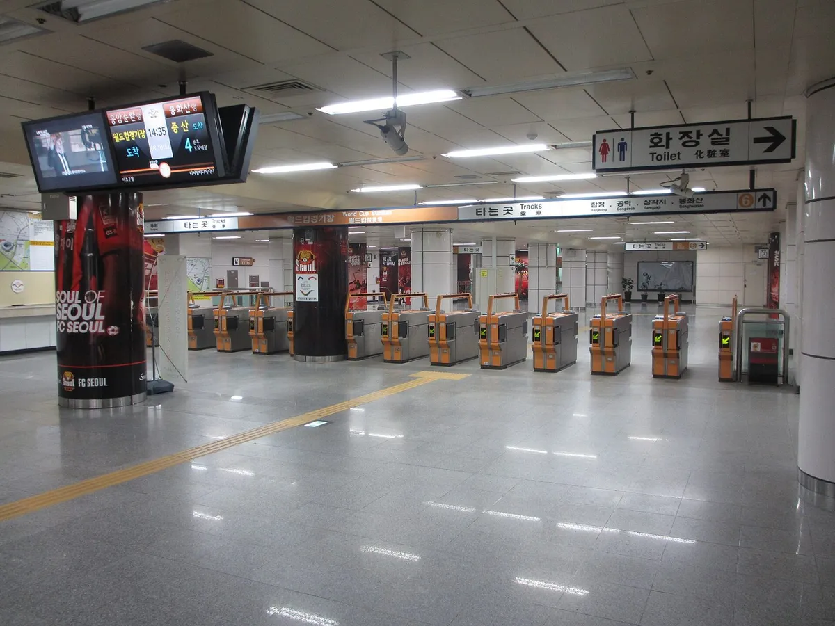 stadium ticket gate