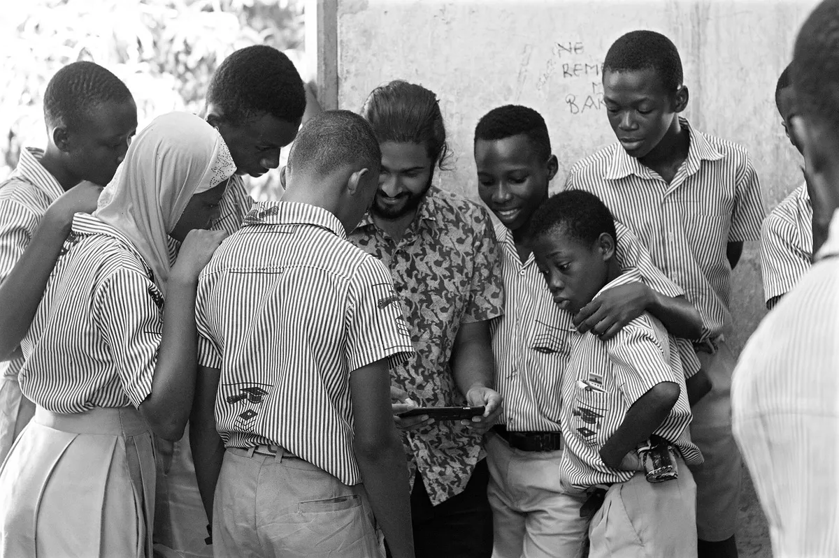 students phones classroom