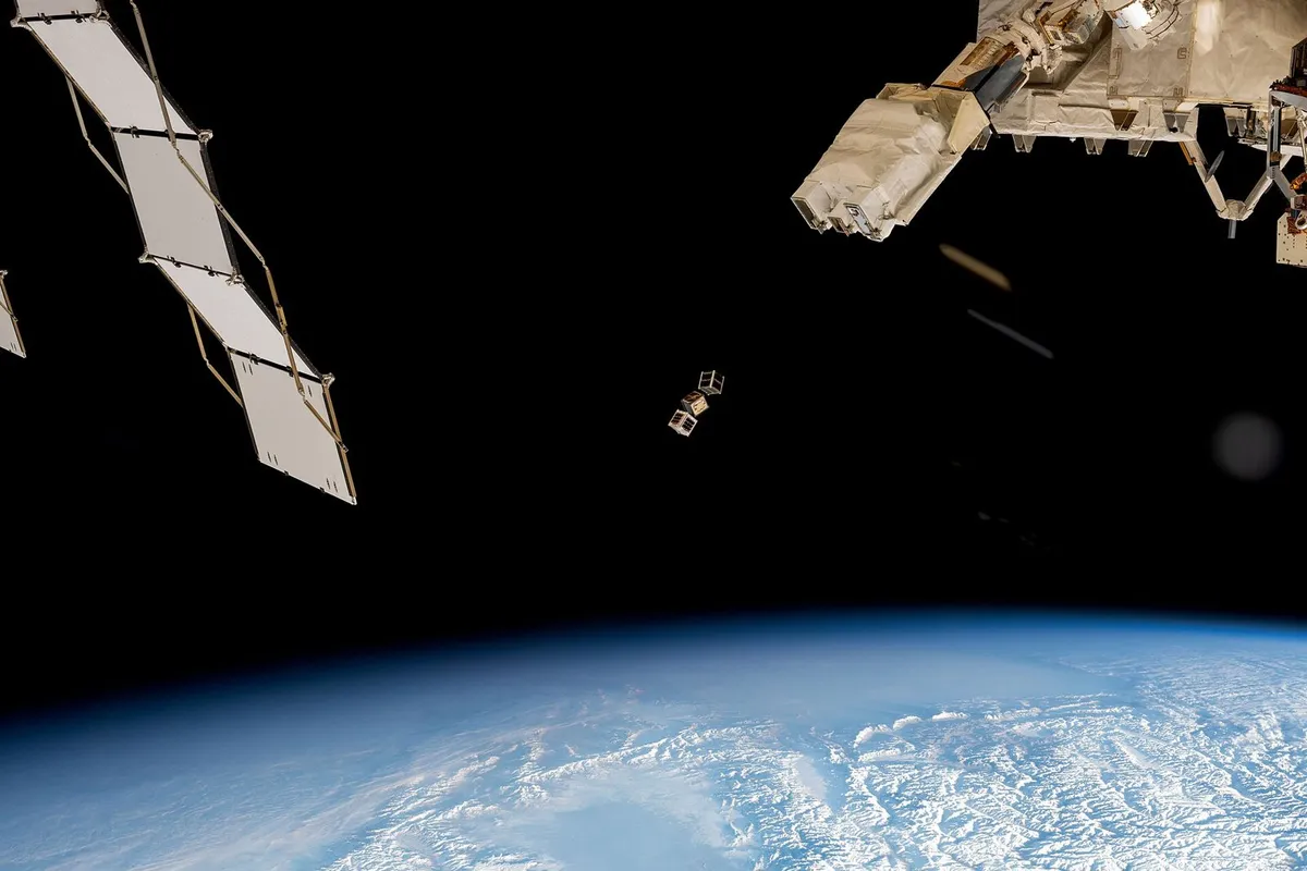 satellite orbiting Earth