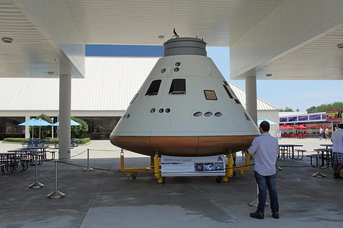 Orion capsule spacecraft