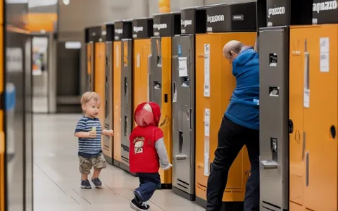 2-Year-Old Boy Safely Exits Amazon Locker After Accidental Entrapment