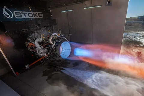 Stoke Space Soars: Successful Hotfire Test of Revolutionary Fully Reusable Rocket Engine